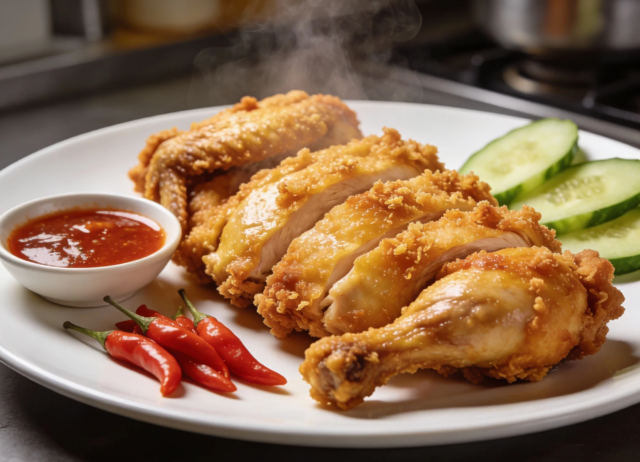 Ayam Goreng Crispy Bahan Utama