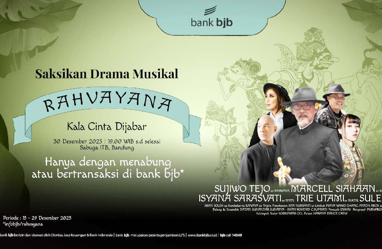 Akhir Tahun Berkesan, Bank bjb Ajak Nasabah Nonton Rahvayana: Kala Cinta Dijabar