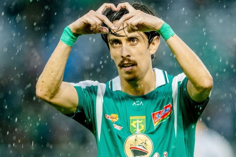 Tampil gacor! Francisco Rivera full senyum, Persebaya Surabaya menggila hajar Persijap Jepara 4-0