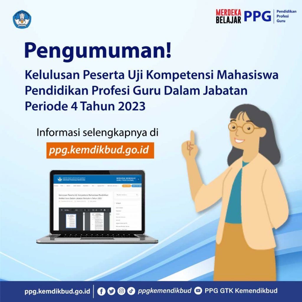 Pengumuman Kelulusan PPG Tahap 5 2025
