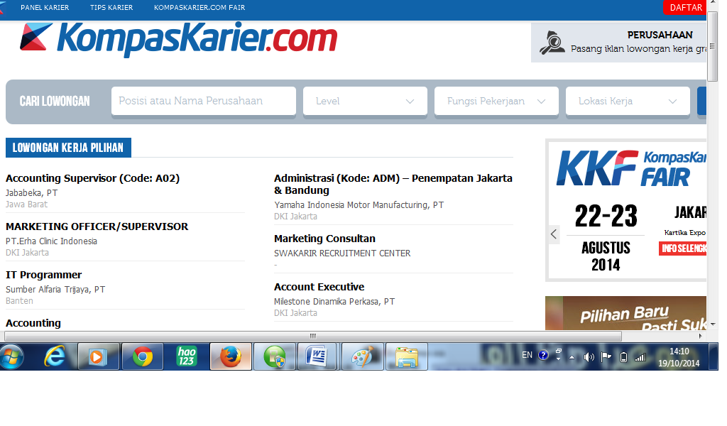 Tips Mencari Lowongan Pekerjaan Online